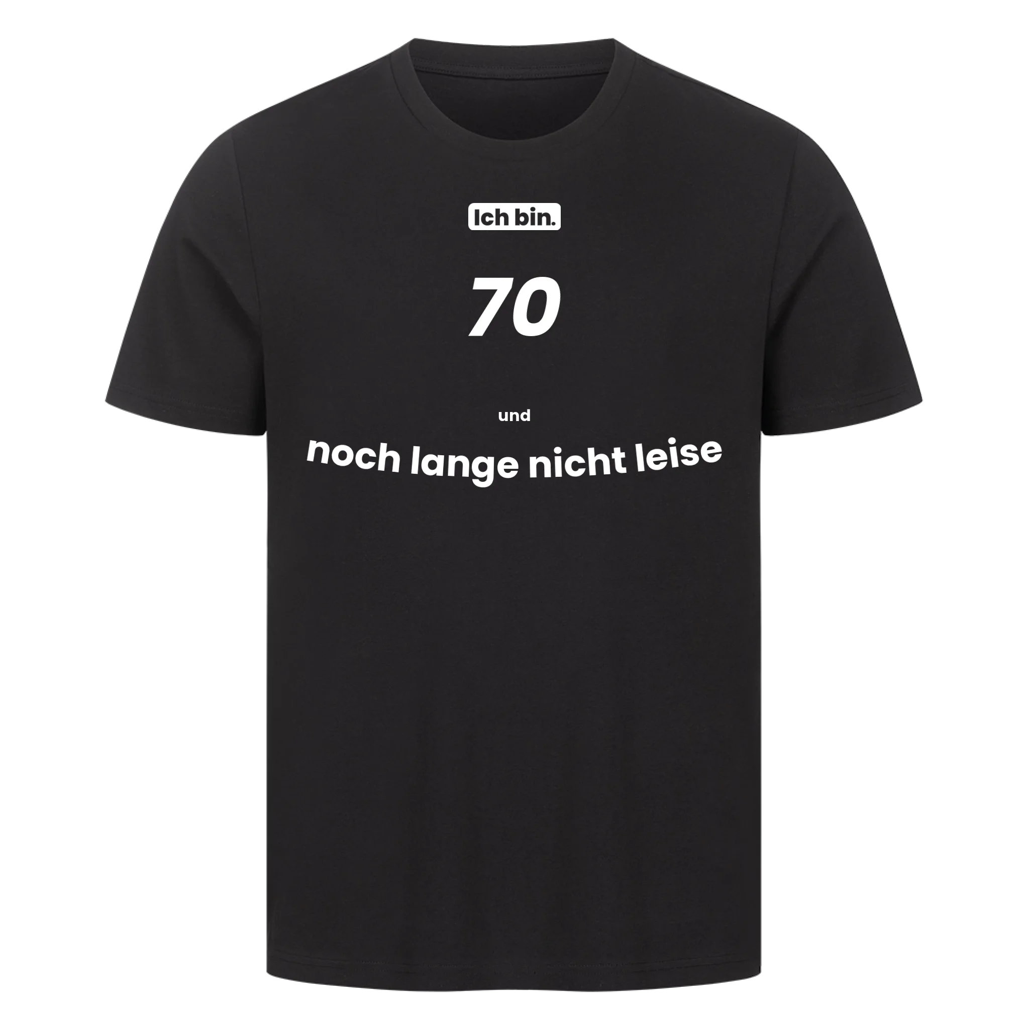 Ich bin. 70 und noch lange nicht leise